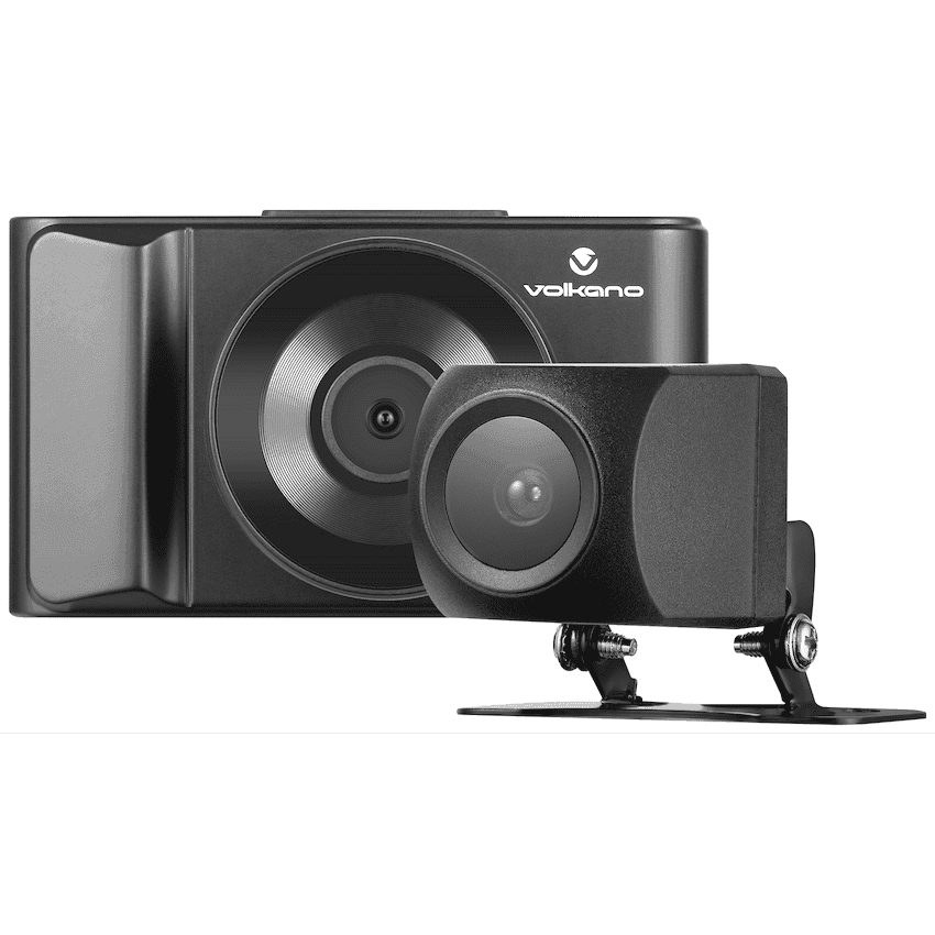 Volkano Trueview Series Dash Camera Front + Rear 3