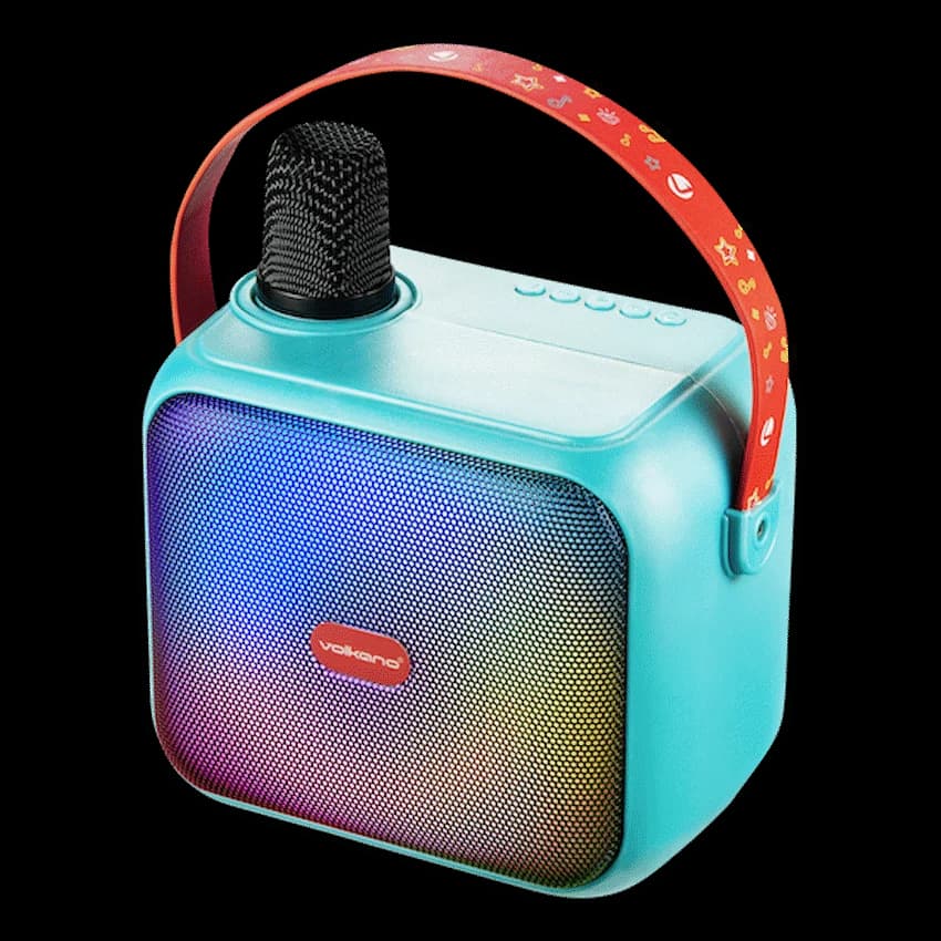 Volkano Kids SongSeeker Bluetooth Karaoke Machine with Wireless BT Microphone 1