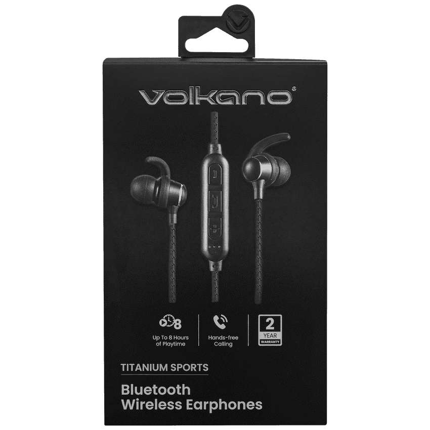 Volkano Titanium Sports Series Bluetooth Earphones 2