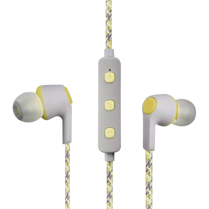 Volkano Moda - Nylon Bluetooth Earphones with Carry Case - YL 2