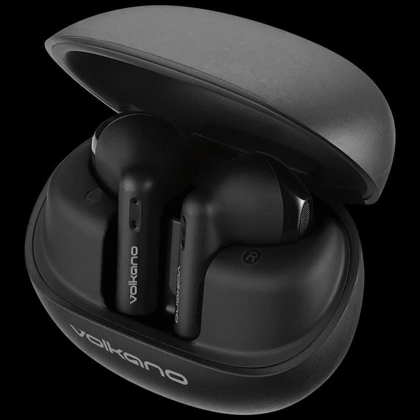 Volkano Buds X3 TWS Earphones with ENC - Black 7