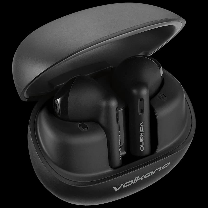 Volkano Buds X3 TWS Earphones with ENC - Black 8