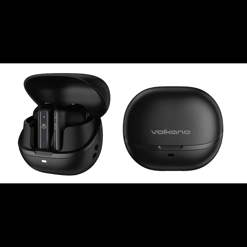 Volkano QuietFit - TWS Earphones with ANC & ENC- Black 4