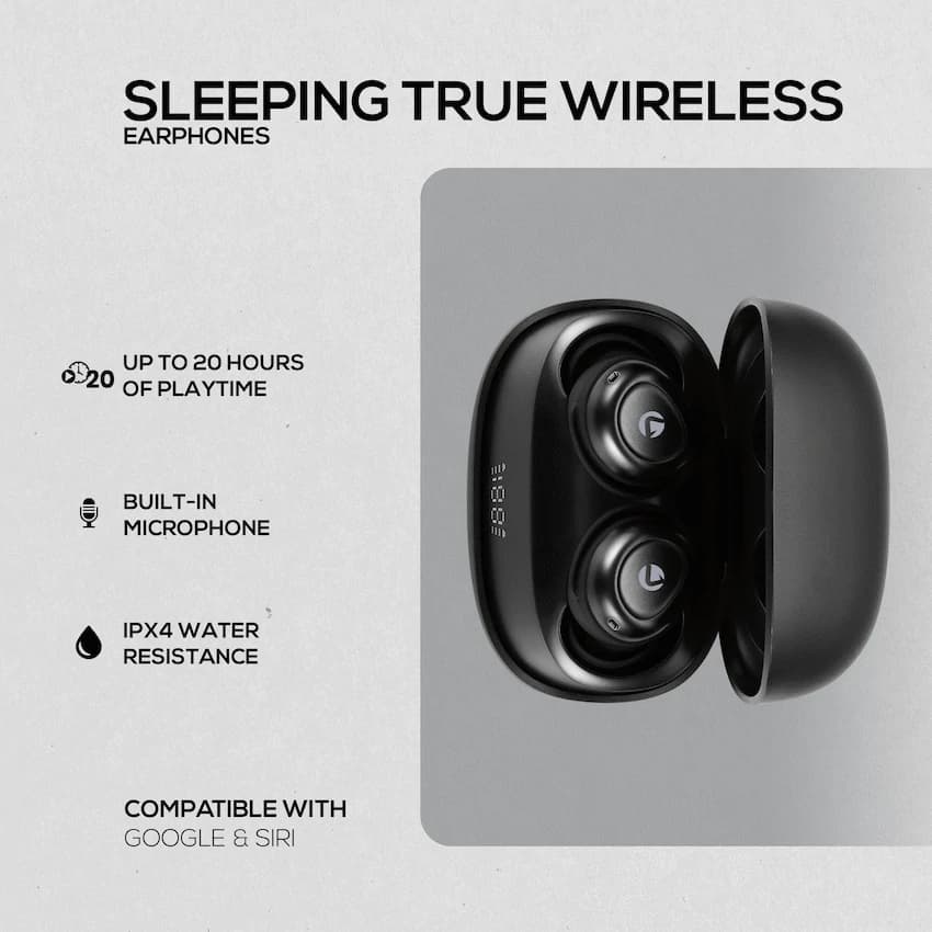 Volkano Aspen True Wireless Earphones - Black 4