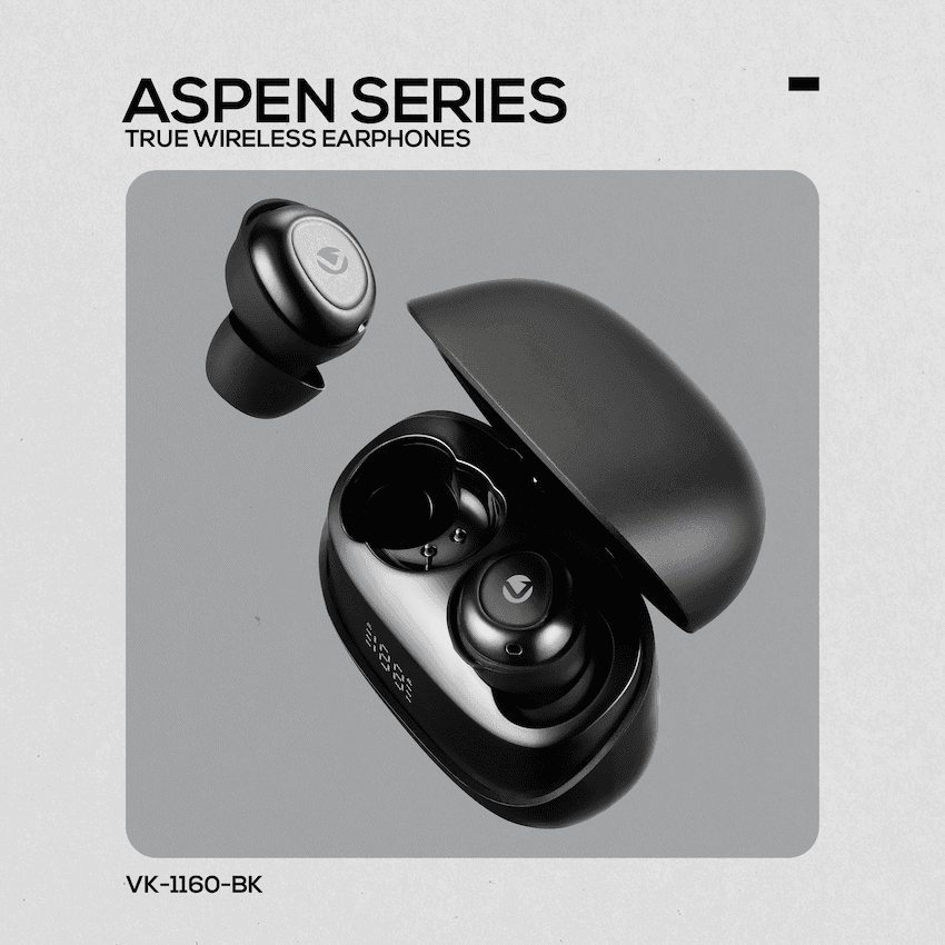 Volkano Aspen True Wireless Earphones - Black 7