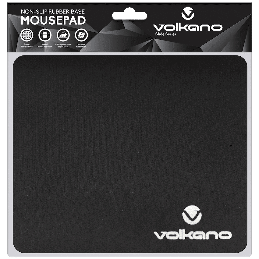 Volkano Slide Series Mouse Pad 220x180x3mm - Black 2