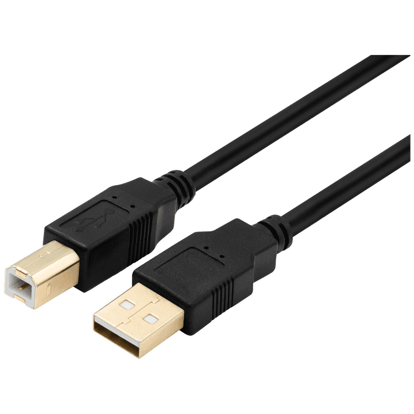 Volkano Print Series USB Printer Cable 1.8m - Black 2