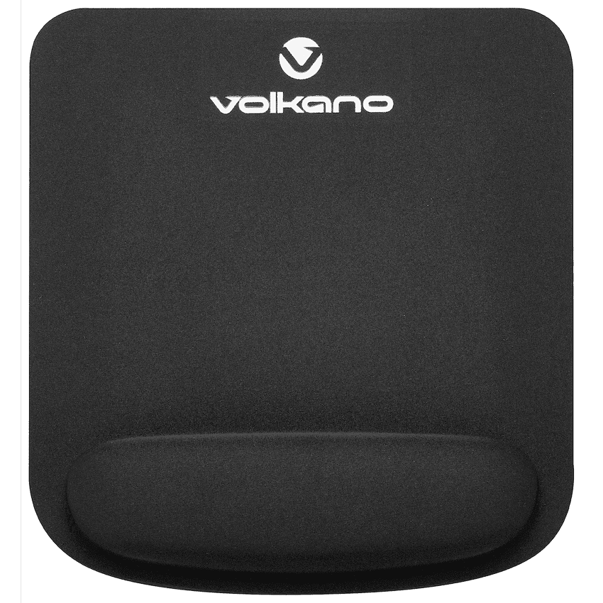 Volkano Rest Series Gel Mousepad - Black 1