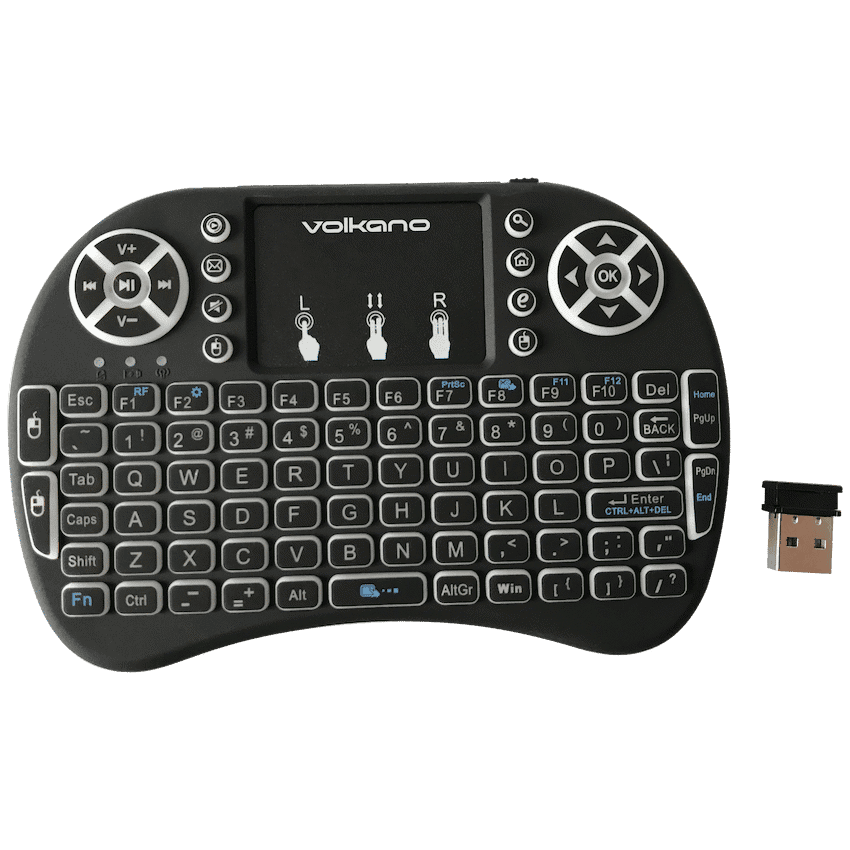 Volkano Control Series Smart TV Remote Control Keyboard and Trackpad 4