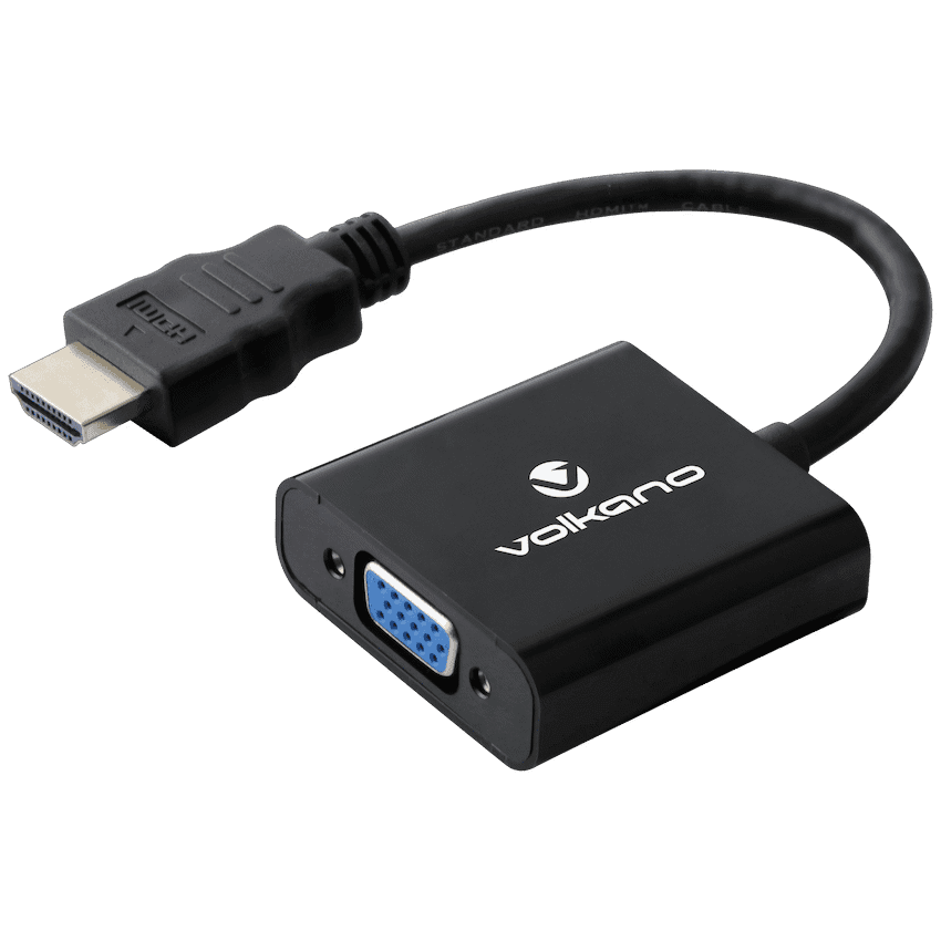Volkano Annex Series HDMI Male to VGA Female Converter, 10cm Cable, with Sound 1