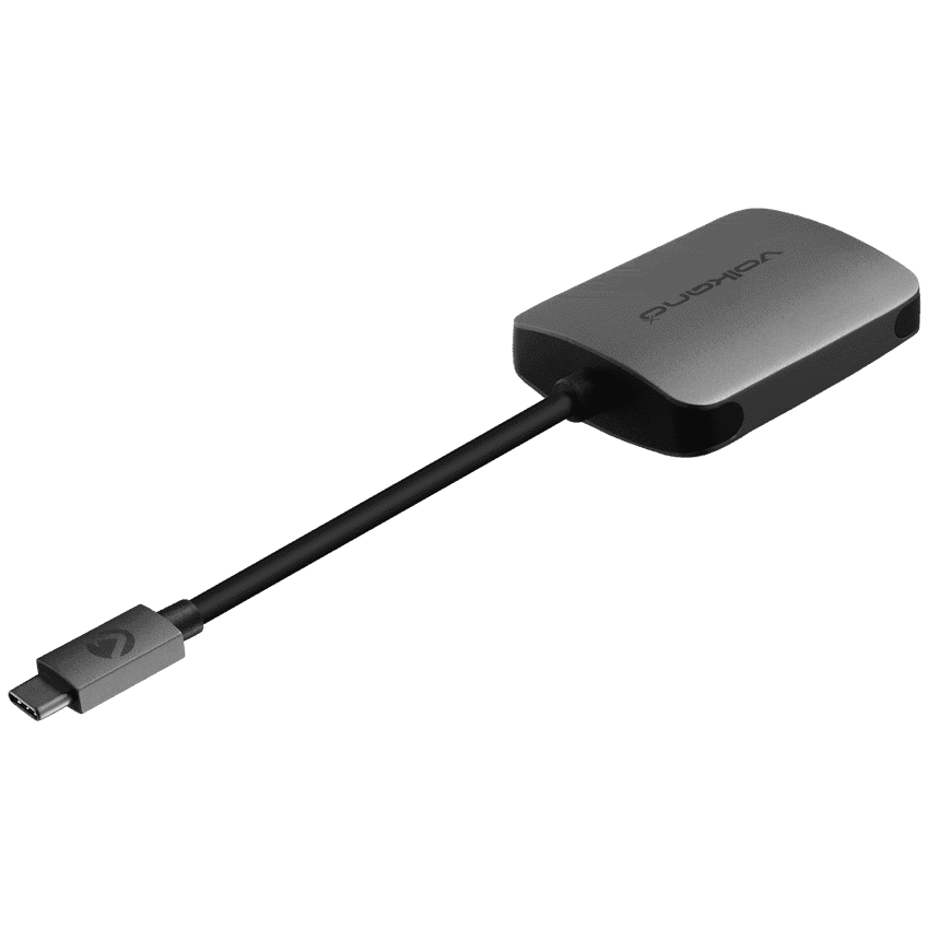 VolkanoX Core LAN series USB Type C to Gigabit LAN adaptor - Charcoal 2