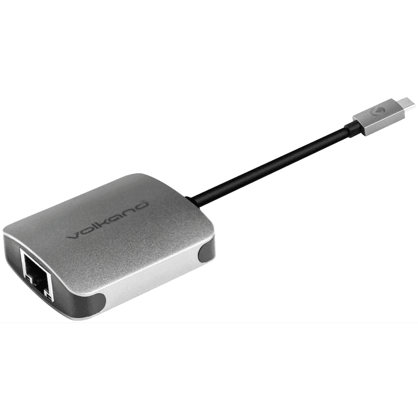 VolkanoX Core LAN series USB Type C to Gigabit LAN adaptor - Charcoal 3