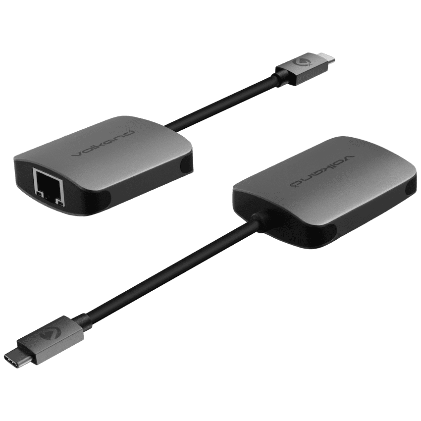 VolkanoX Core LAN series USB Type C to Gigabit LAN adaptor - Charcoal 4
