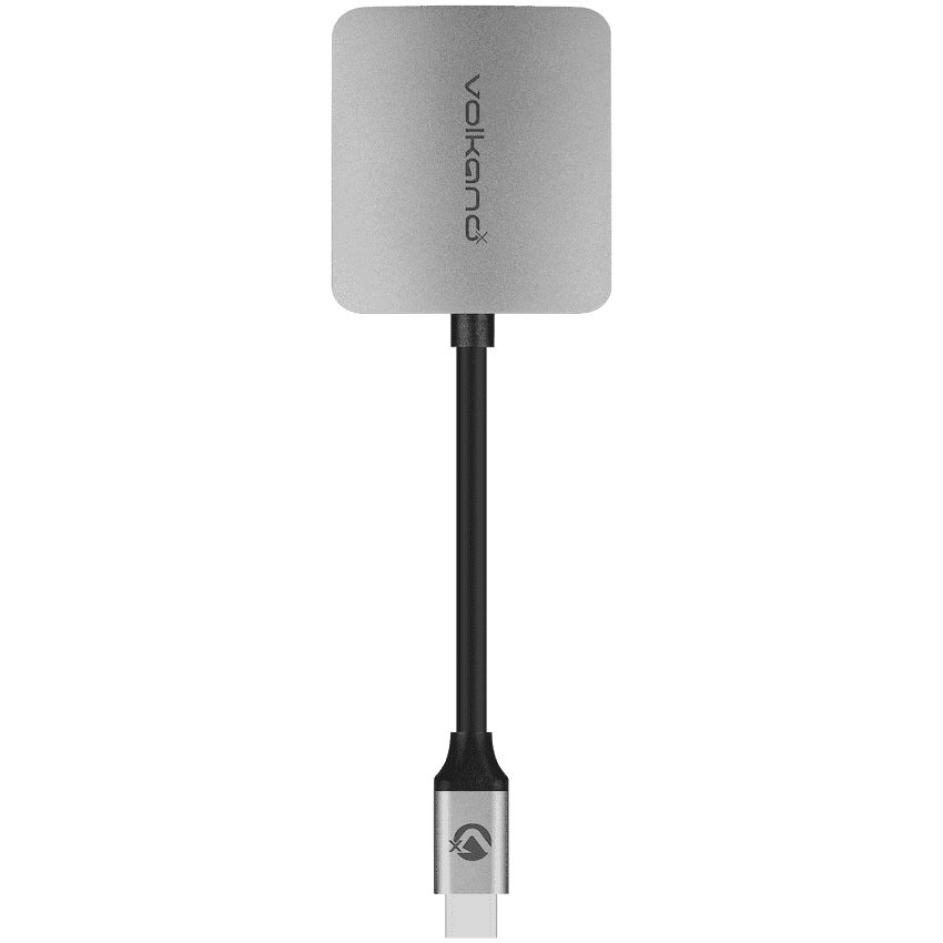 VolkanoX Core LAN series USB Type C to Gigabit LAN adaptor - Charcoal 5