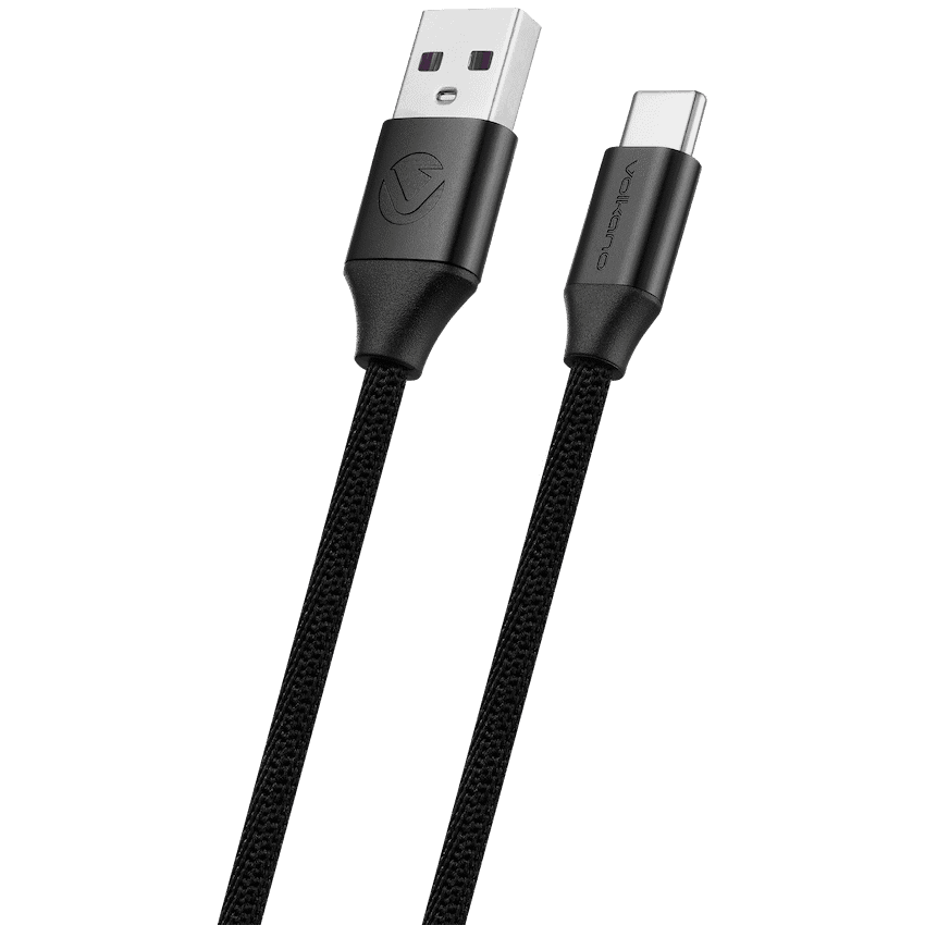 Volkano Weave Series Braided Type-C Cable 3m 30w - Black 2