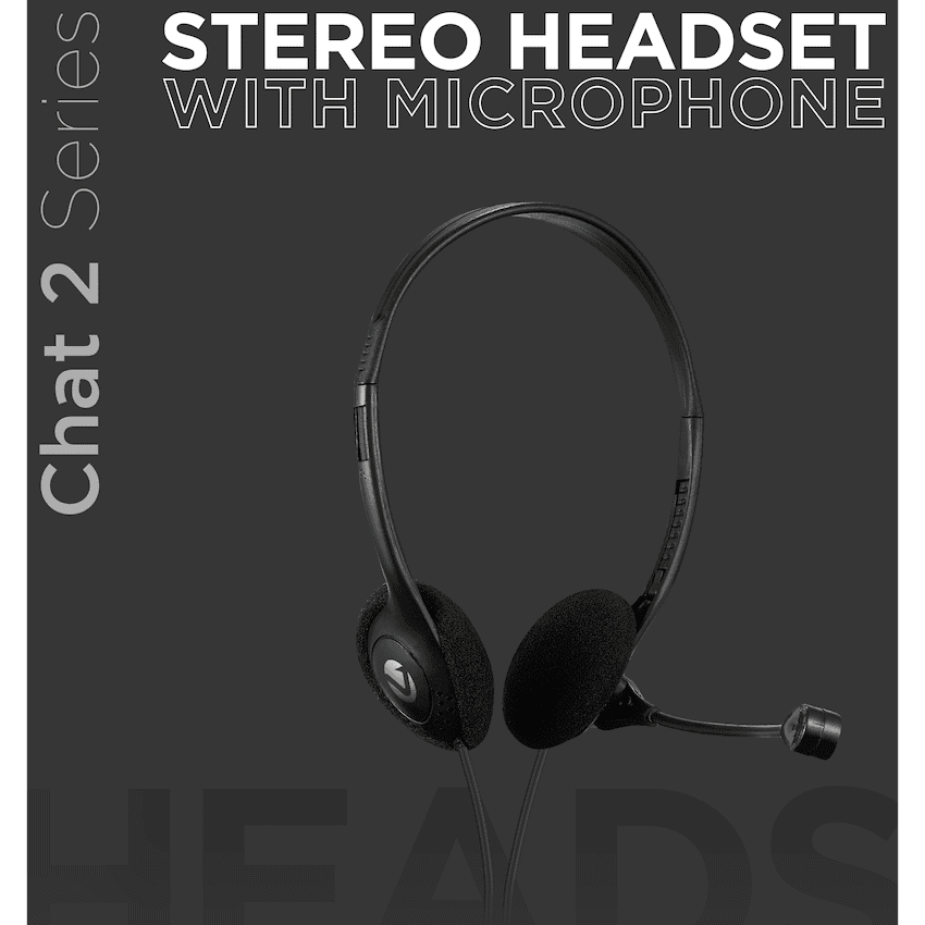 Volkano Chat 2 Stereo Headset with Boom Microphone 6