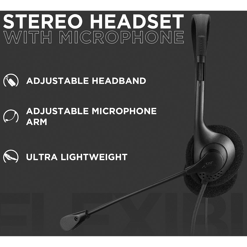 Volkano Chat 2 Stereo Headset with Boom Microphone 7