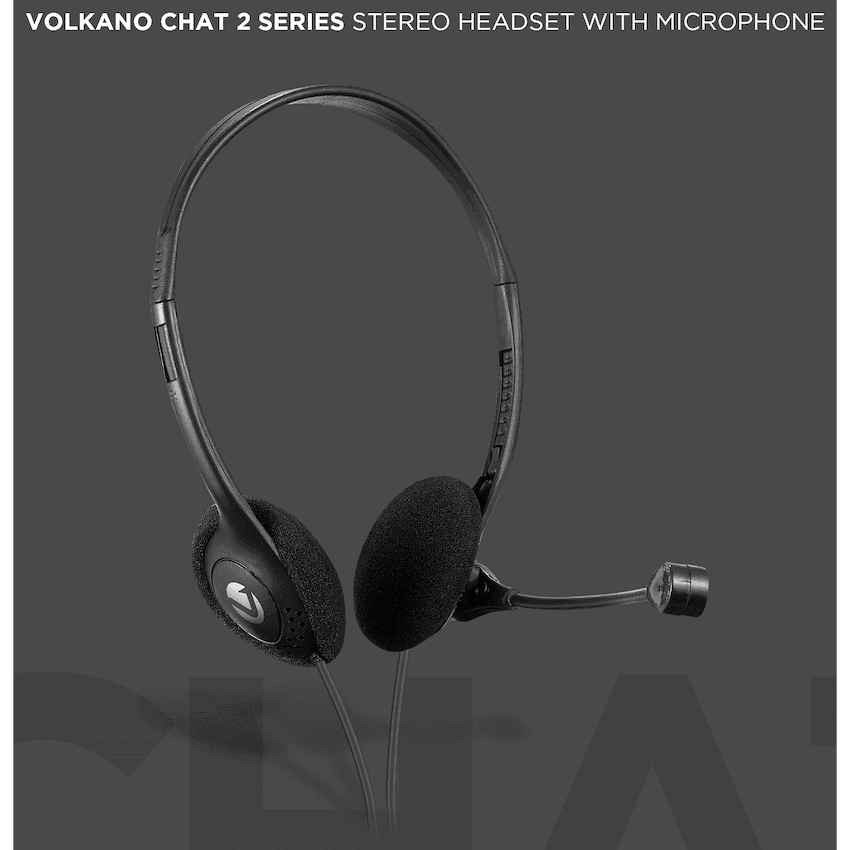 Volkano Chat 2 Stereo Headset with Boom Microphone 9