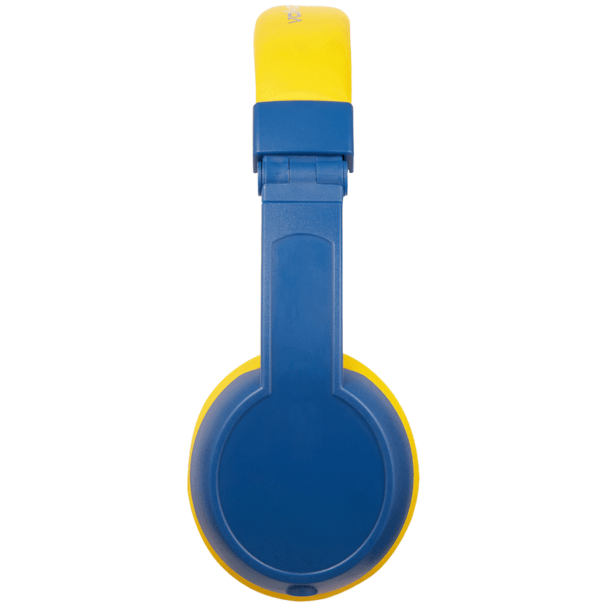 Volkano Sidekick Series Wired Kiddies Headphones with Share Port - Yellow/Blue 2
