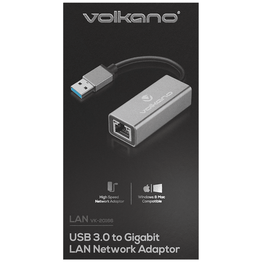 Volkano Lan Series USB 3.0 to Gigabit LAN Network Adaptor 3