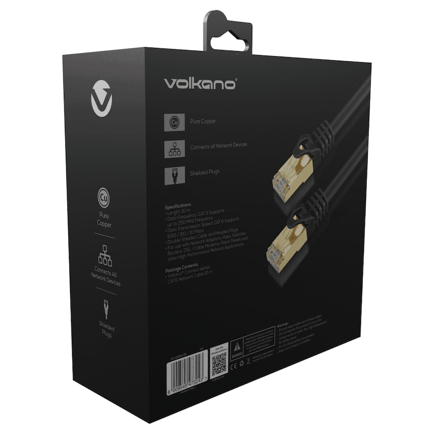Volkano Connect Series CAT6 Network Cable 10m 3