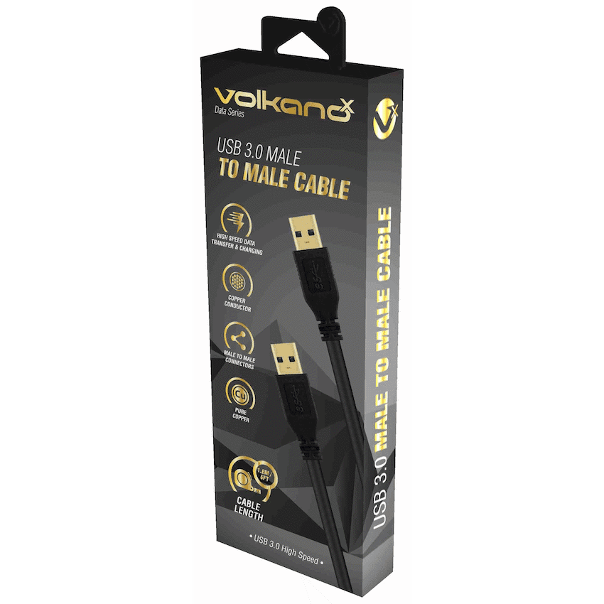 VolkanoX Data Series USB 3.0 A to A Cable 1.8m 3