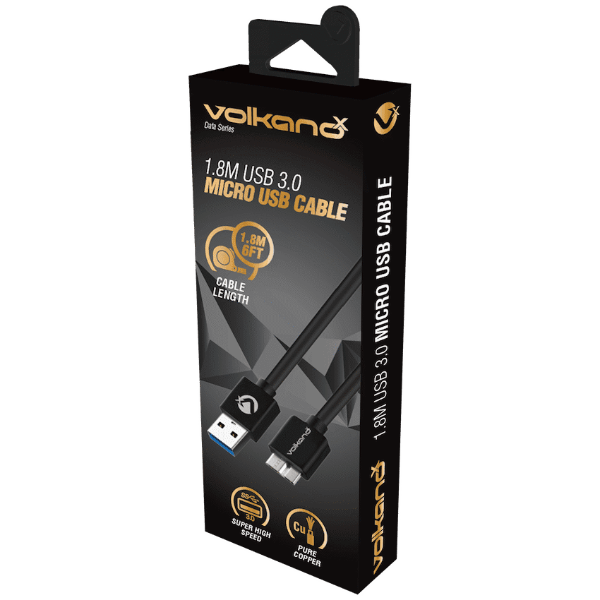 VolkanoX Data Series USB3.0 Micro USB Cable 1.8m 4