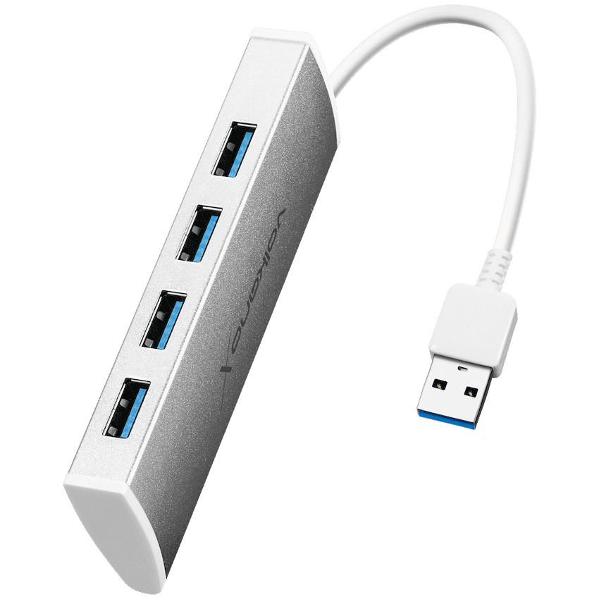 VolkanoX Media Series 4-Port USB Hub with Power Cable 5