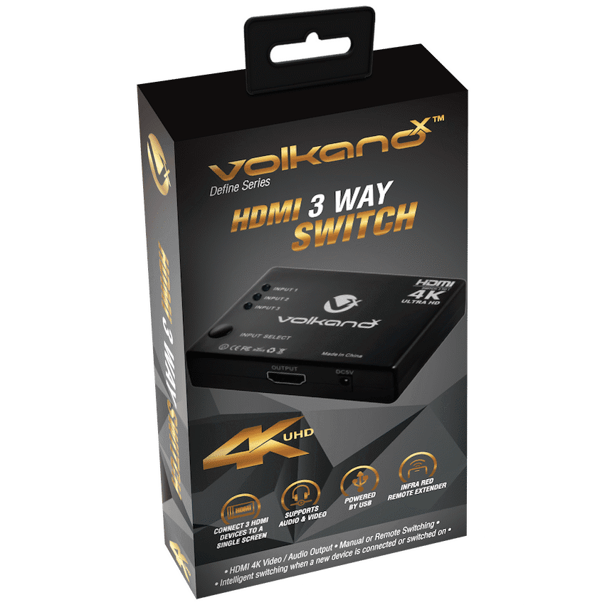 VolkanoX Define Series HDMI Switch 3-Way 2