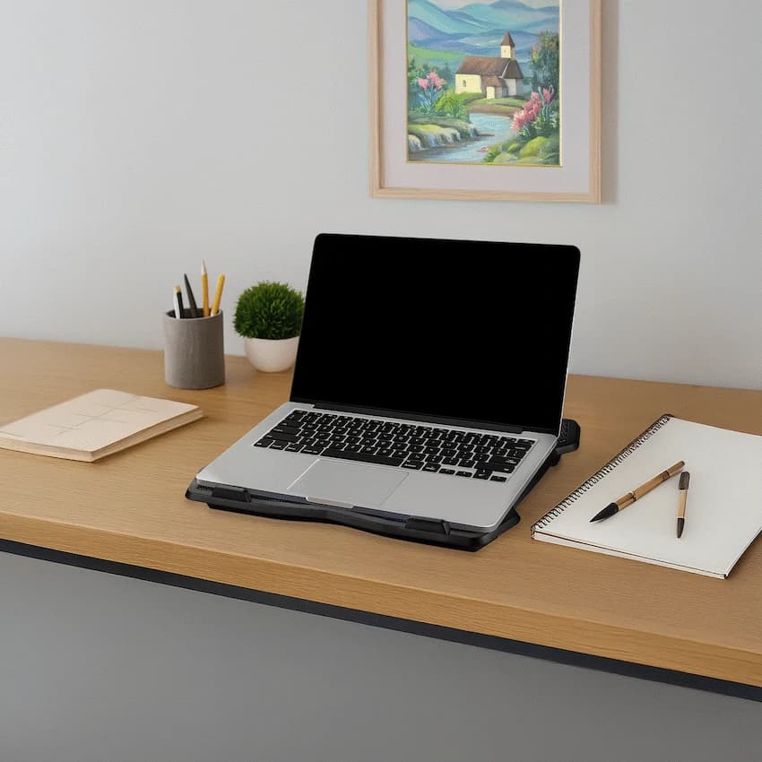 Volkano Polar Series 15" Dual Fan Notebook Cooling Stand 6