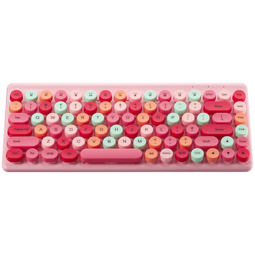 Volkano Paradigm Series Mouse and Keyboard combo - Pink 3