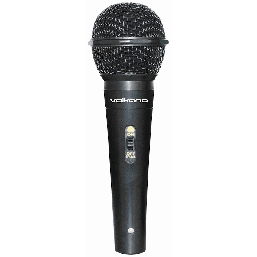 Volkano Ace Series Metal Wired Dynamic Vocal Microphone - Black 2