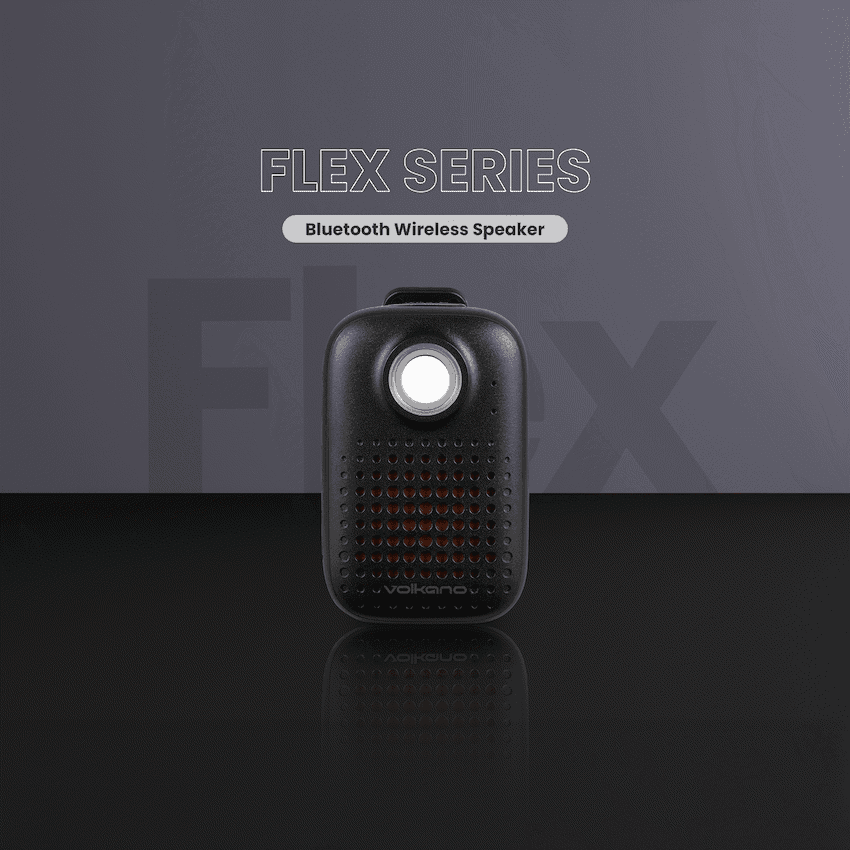 Volkano Flex Bluetooth Wireless Speaker - Black 3