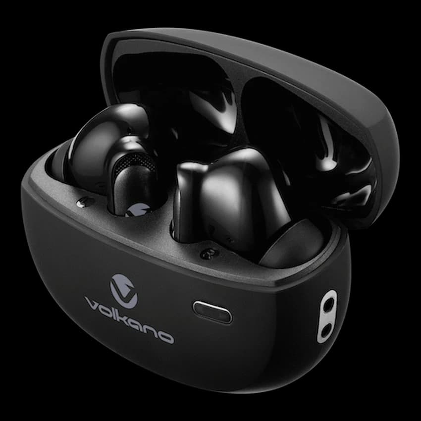 Volkano Nomad Active Noise-Cancelling True Wireless Earphones - Black 1