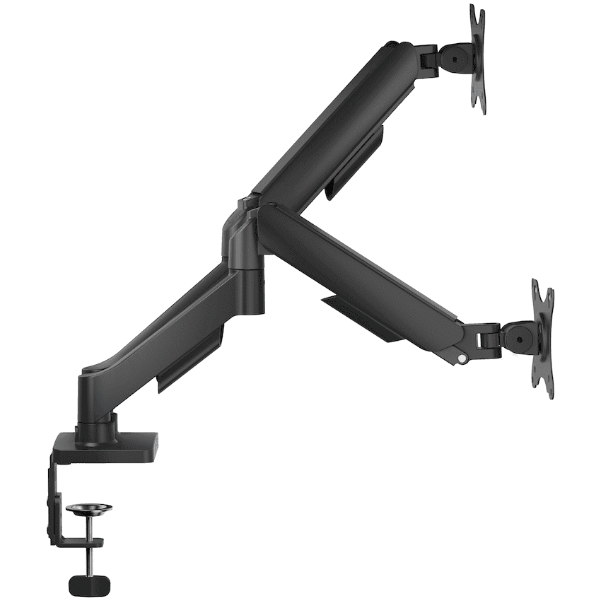 Volkano Steel Series Full Motion Dual Monitor Desk Mount 17" - 32" 2