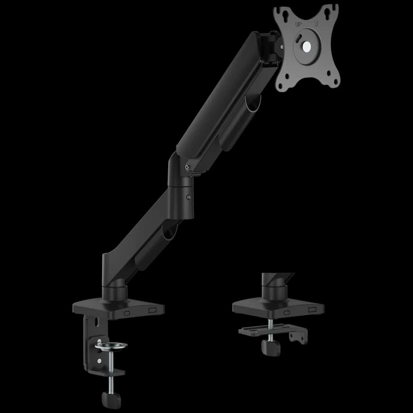 Volkano Steel Series Full Motion Single Monitor Desk Mount 17" - 32" 9