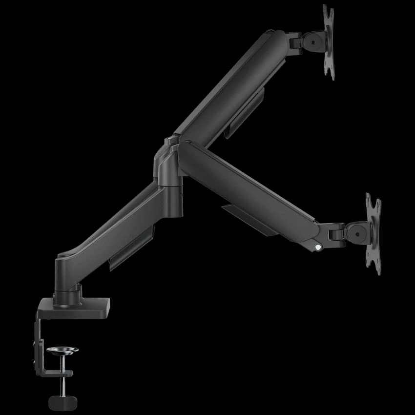 Volkano Steel Series Full Motion Dual Monitor Desk Mount 17" - 32" 8