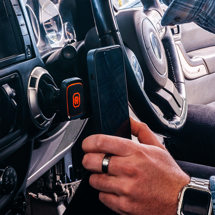 Rugged by Volkano Magnetic Car Air Vent Phone Holder 5