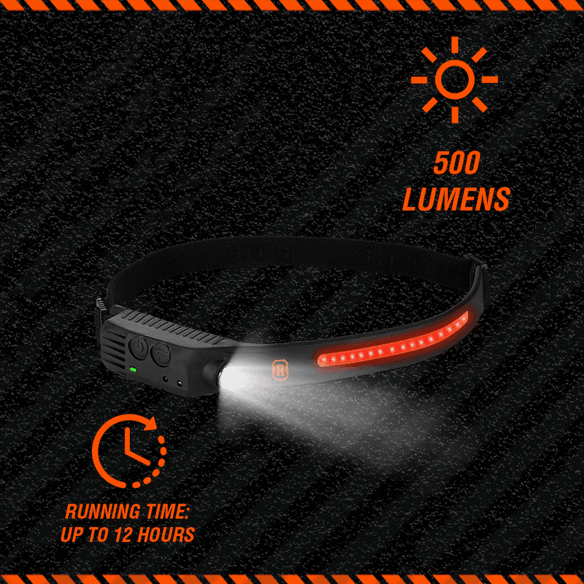 Rugged by Volkano 500lm COB Headlamp with Wave Sensor 2