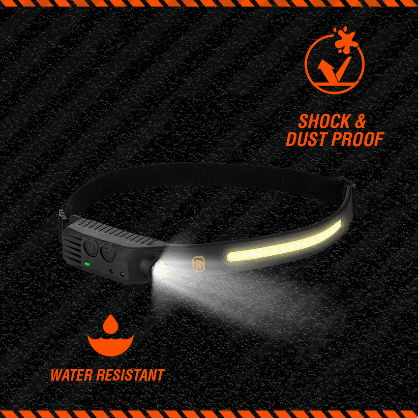 Rugged by Volkano 500lm COB Headlamp with Wave Sensor 3