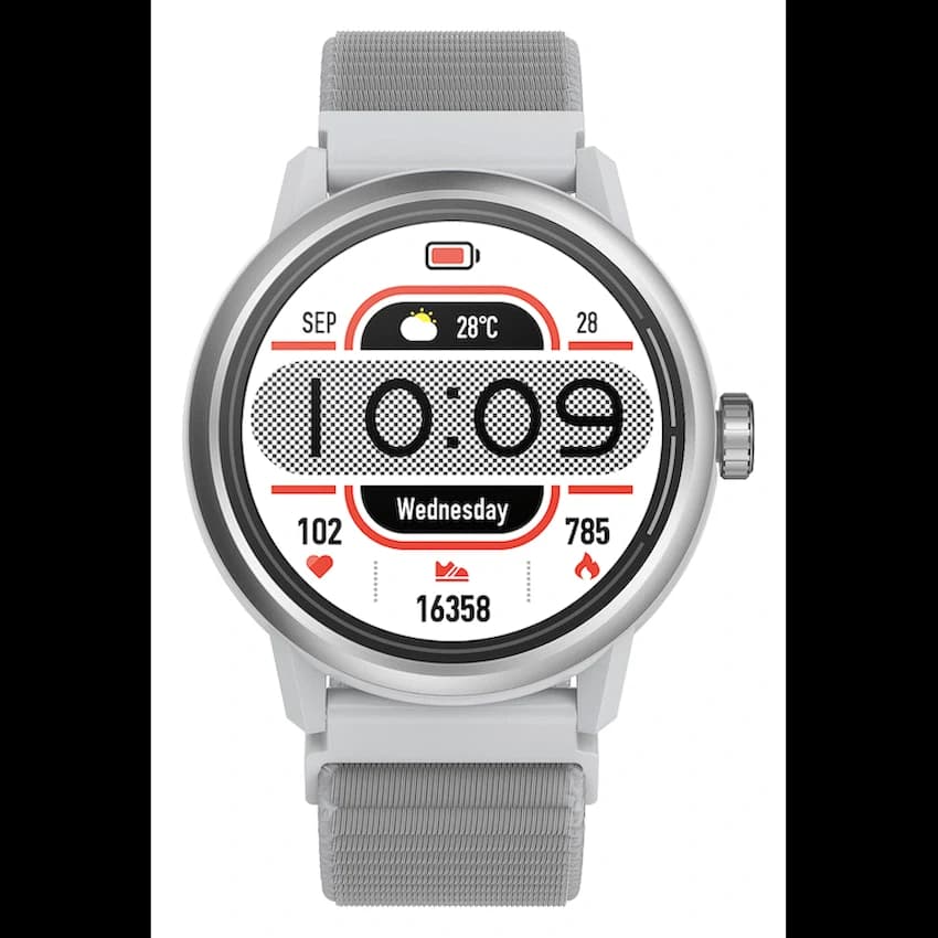 Volkano Tide Series Waterproof Smart Watch - Silver 1