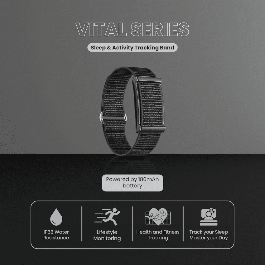Volkano Vital Series Sleep & Activity Tracking Band 7