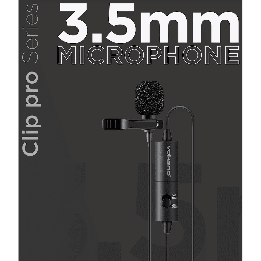 Volkano Clip Pro Series 3.5mm Microphone 3