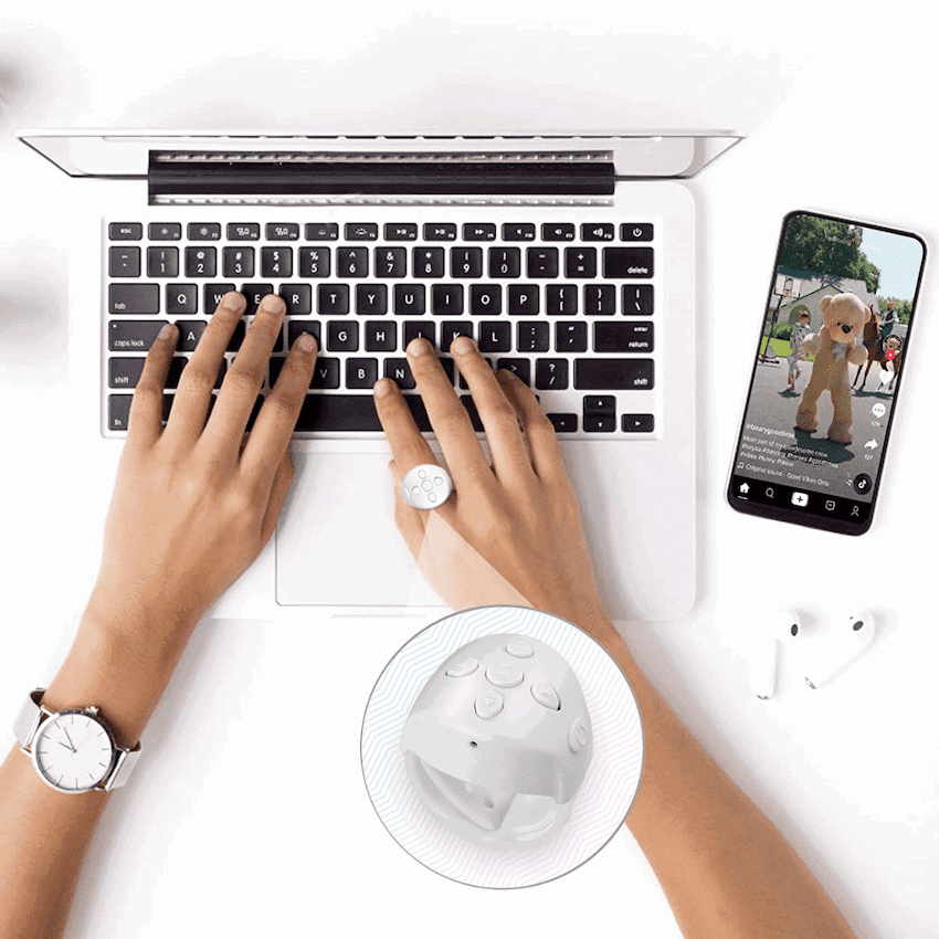 Volkano Clout series Social Media Remote Controller Ring 2