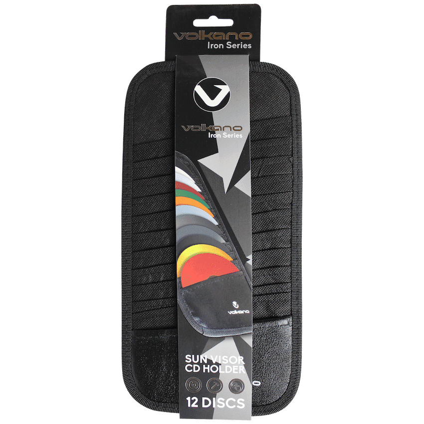 Volkano Iron Series Sun Visor CD Holder (12 Discs) 2