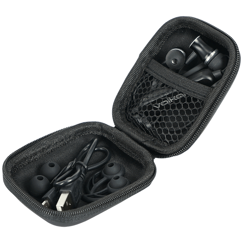 Volkano Pod Series Earphone Case - Black 2