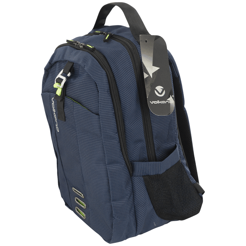 Volkano Latitude Laptop Backpack - Navy/Lime 2