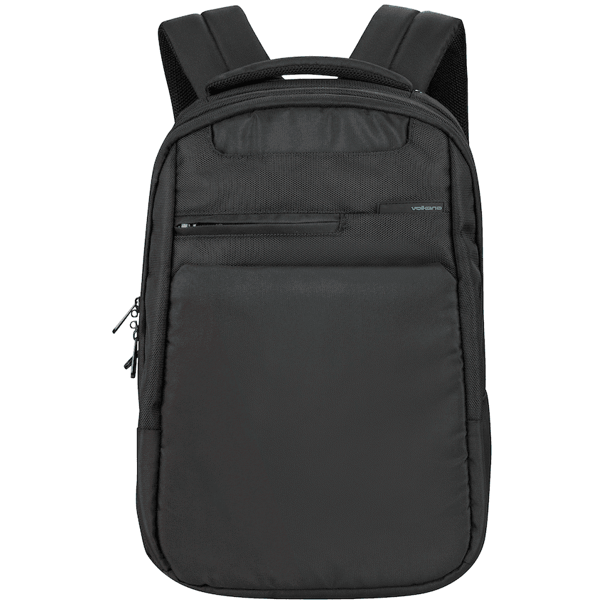 Volkano Suave 15.6" Laptop Backpack - Black/Turquoise 1