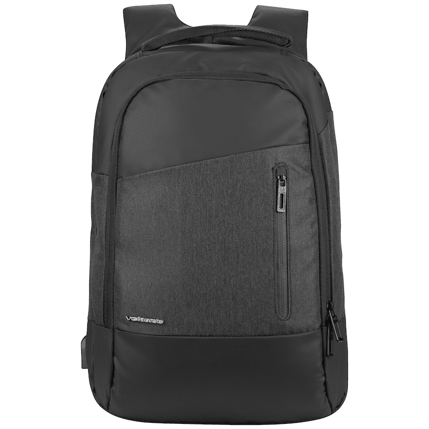 Volkano Refine 15.6" Laptop Backpack - Black/Charcoal 5