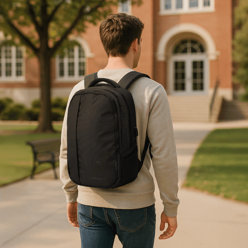 Volkano Midtown 15.6" Laptop Backpack - Black 6